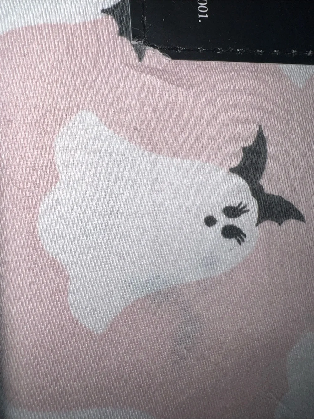 Skull & Bones Pink Ghost Print Full Sheet Set